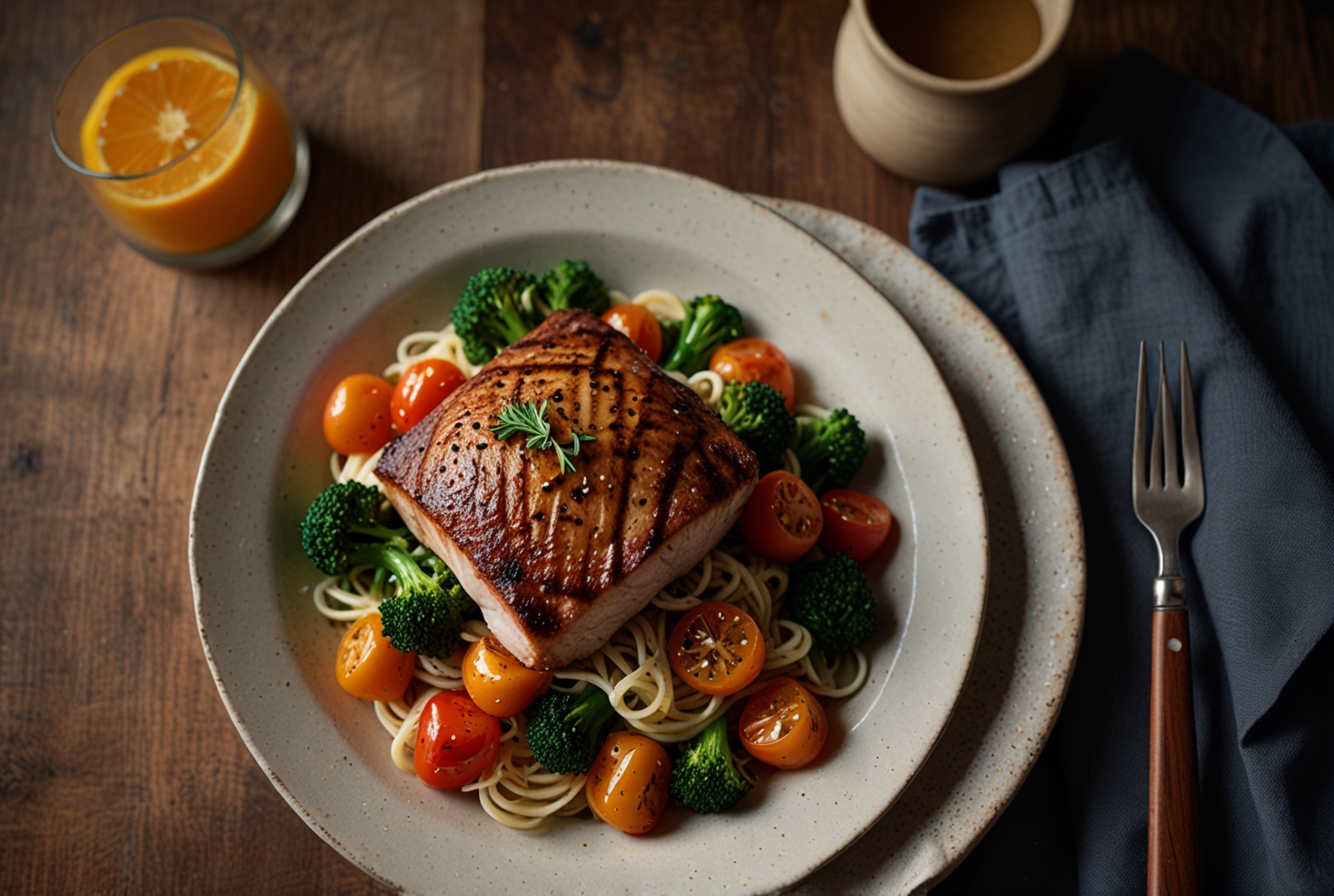 Shape the meal together